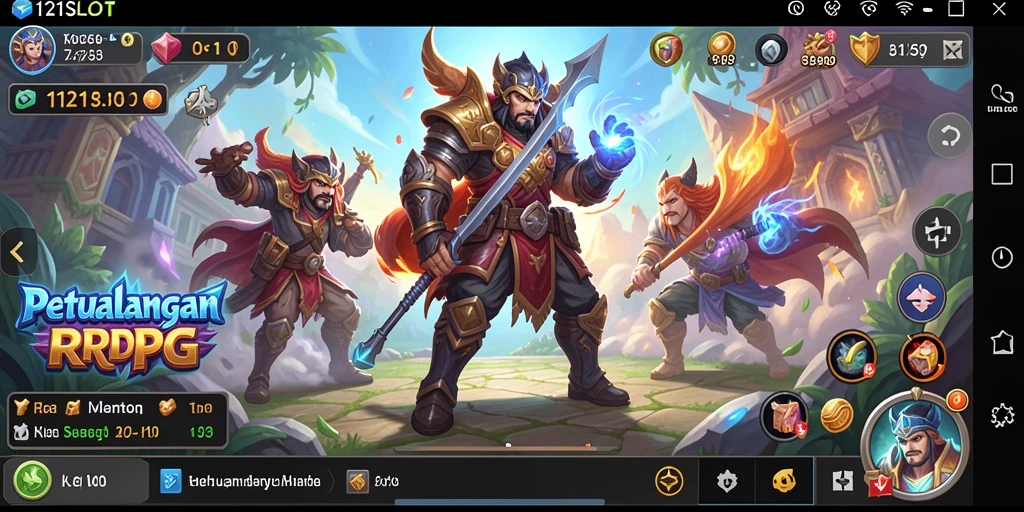 Tampilan gameplay 1121SLOT yang mendebarkan dan penuh petualangan.