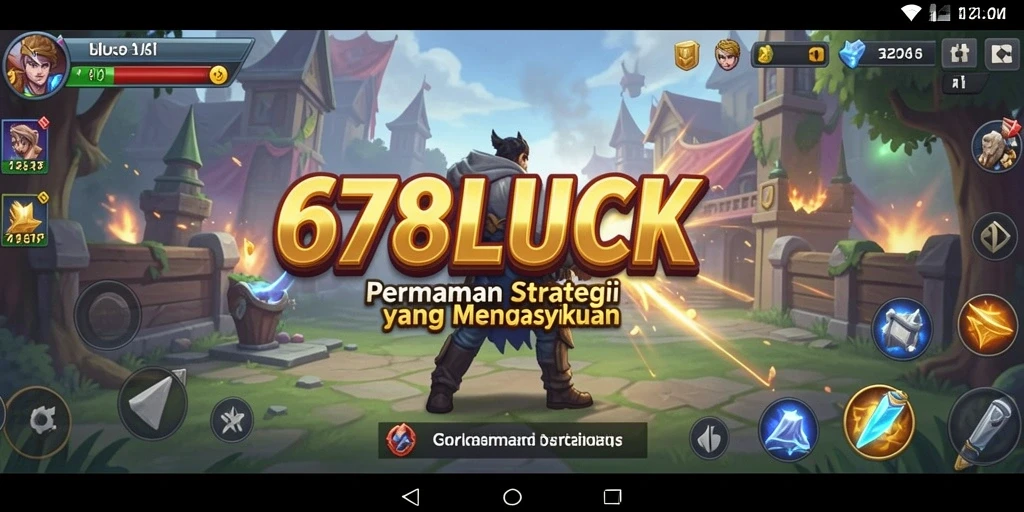 Tampilan menarik dari gameplay SLG di 678LUCK.