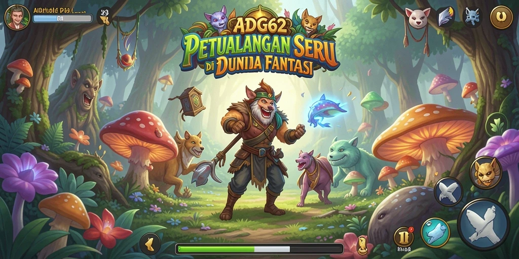 Tampilan gameplay seru dalam ADG62 dengan petualangan yang mendebarkan.