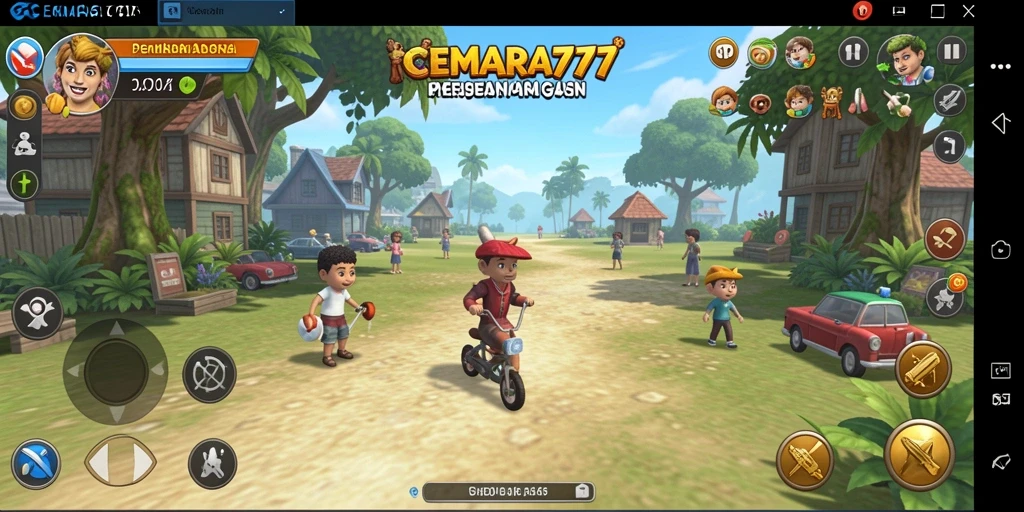 Tampilan gameplay menarik CEMARA777 yang membuat ketagihan.
