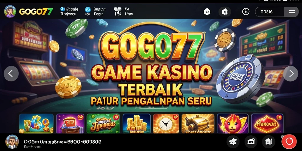 Tampilan gameplay GOGO77 yang menarik dan mengasyikkan.