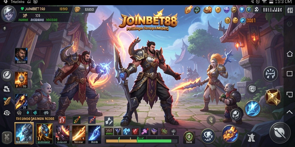 Gameplay seru dalam dunia fantastis JOINBET88 dengan berbagai petualangan.