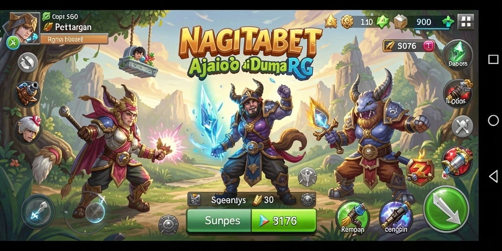 Gameplay seru dan grafis menawan dari NAGITABET.