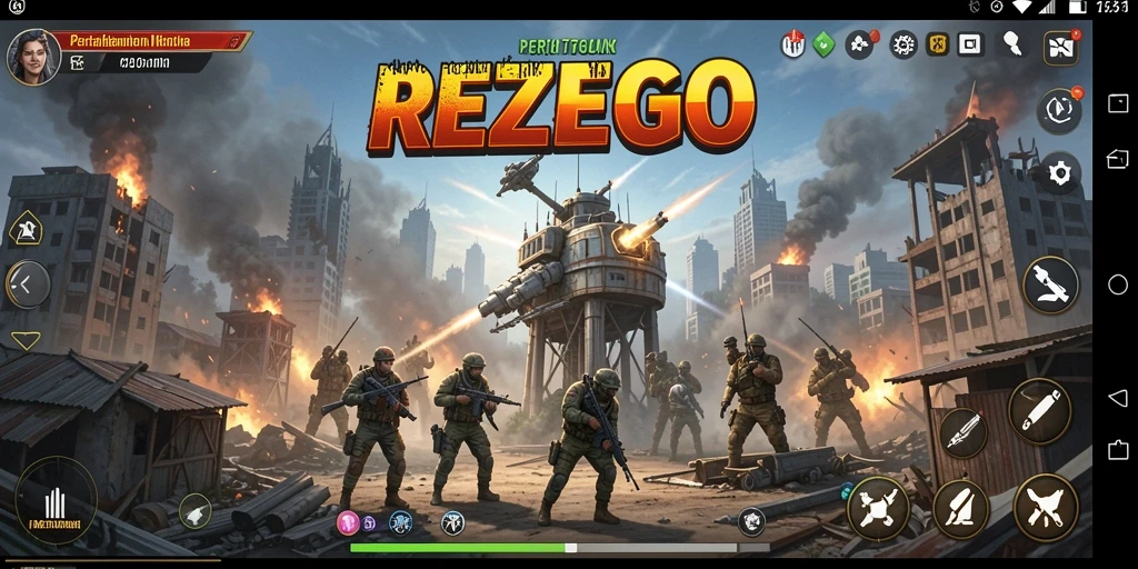 Gameplay seru dalam Tower Defense dengan menara yang menarik.