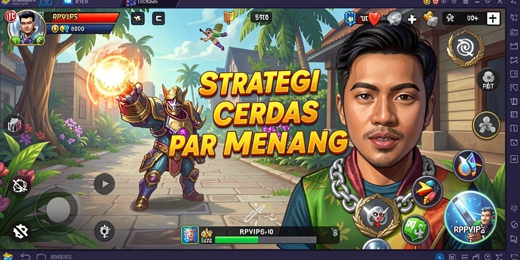 Tampilan gameplay RPVIP5 yang menegangkan dan penuh strategi.