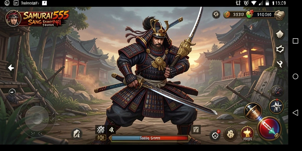 Gameplay seru dan penuh aksi di SAMURAI555.